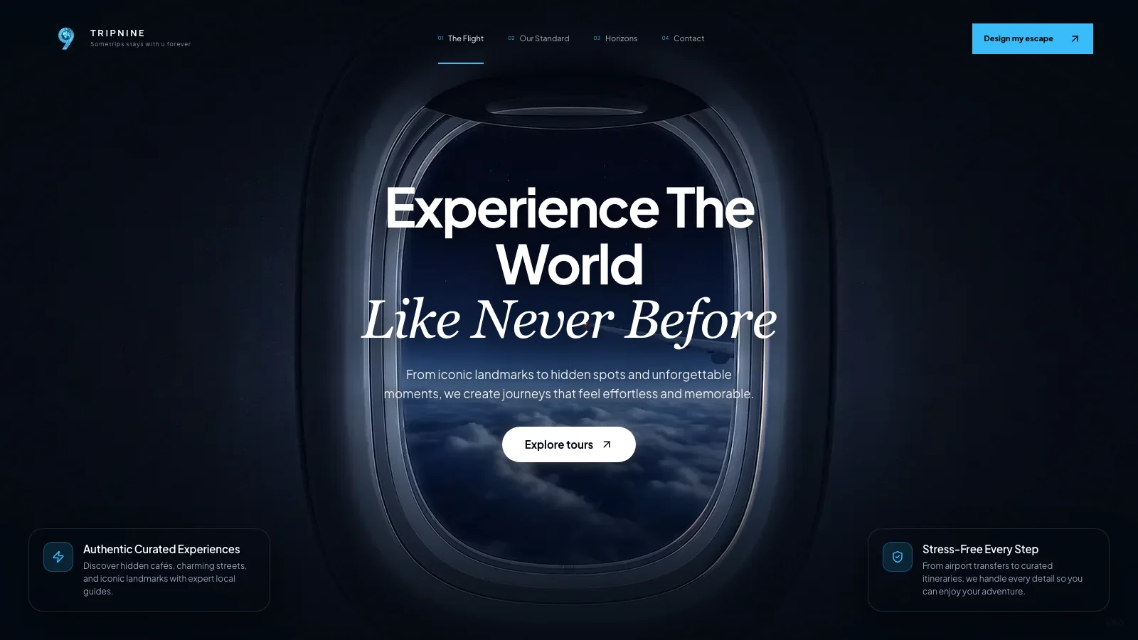 TripNine — Bespoke luxury travel design